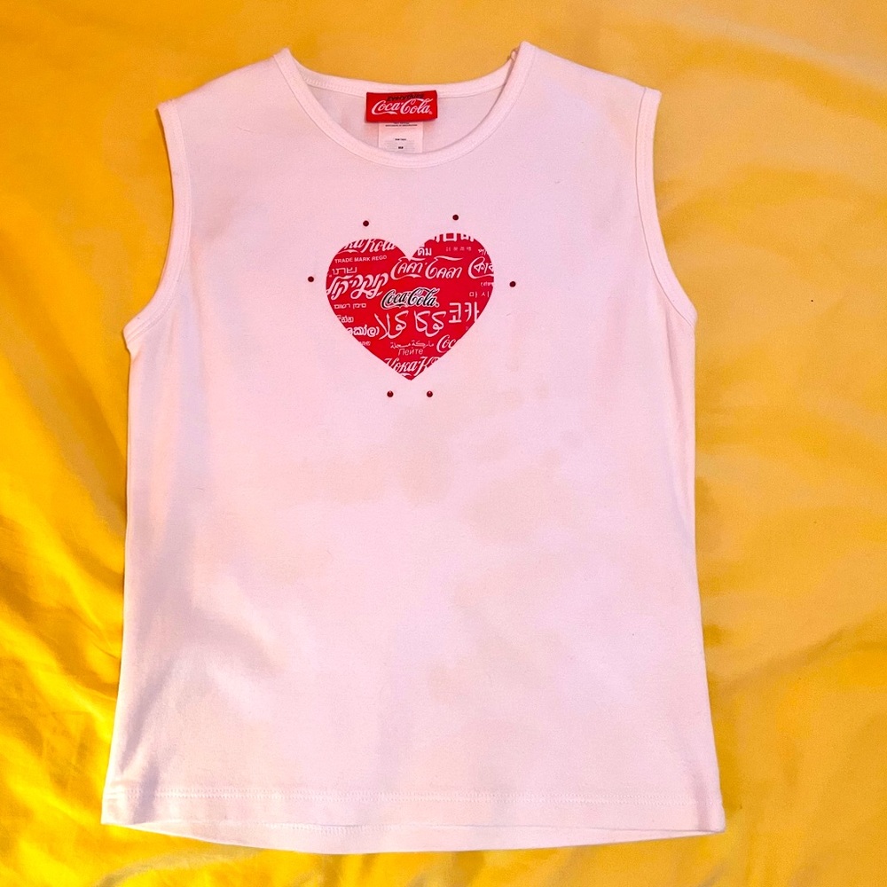 Coca Cola sleeveless shirt